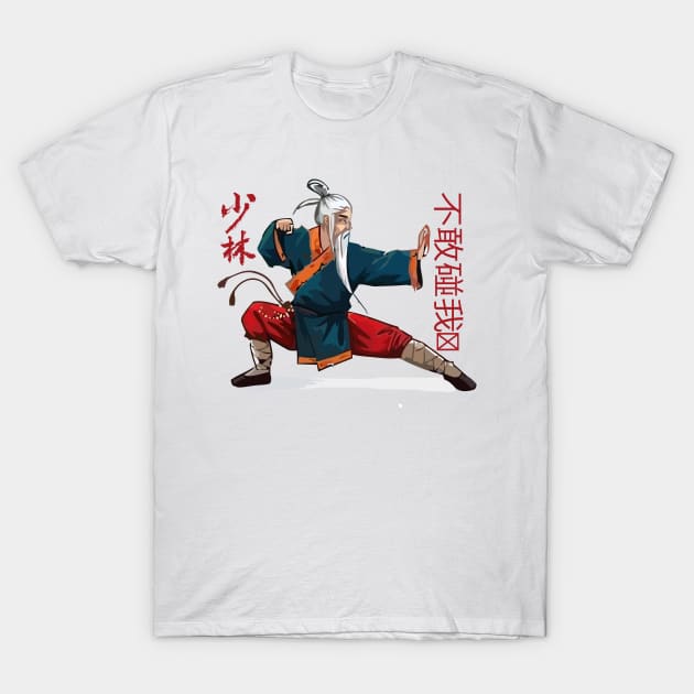 Shaolin Kung Fu T-Shirt by Zooha131